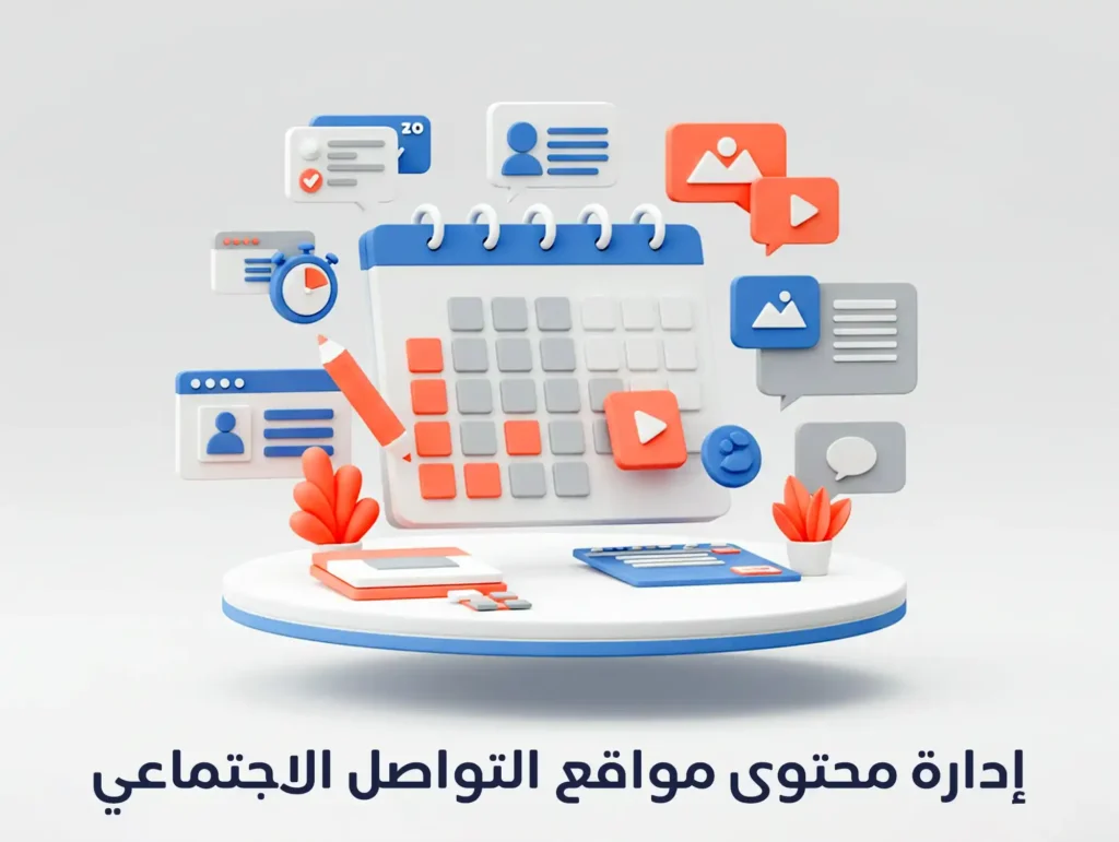 ادارة محتوى مواقع التواصل الاجتماعي